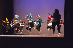 Husky Bhangra performs at UConn Asian Nite 2015, an event which took place on Saturday, Feb. 21, 2015. (Photo by Ryan Thibodeau)