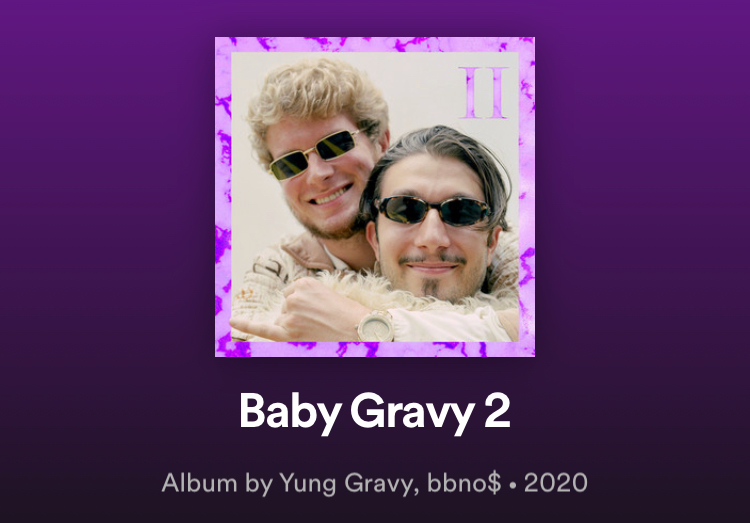 YUNG GRAVY & BBNO$ FROM BABY GRAVY RELEASED MEGA ANTICIPATED NEW